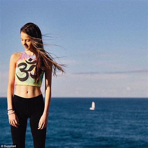 Budding Model Shares Struggle With Anorexia Daily Mail Online