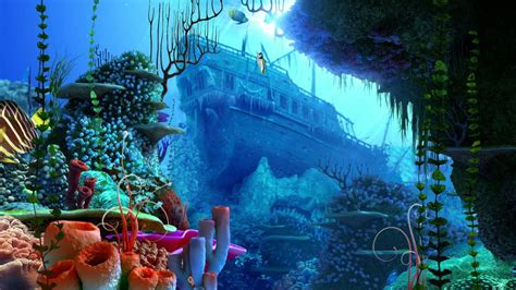 Ocean Dream Eden Aquarium 3d Screensaver New Age Hd 1080p