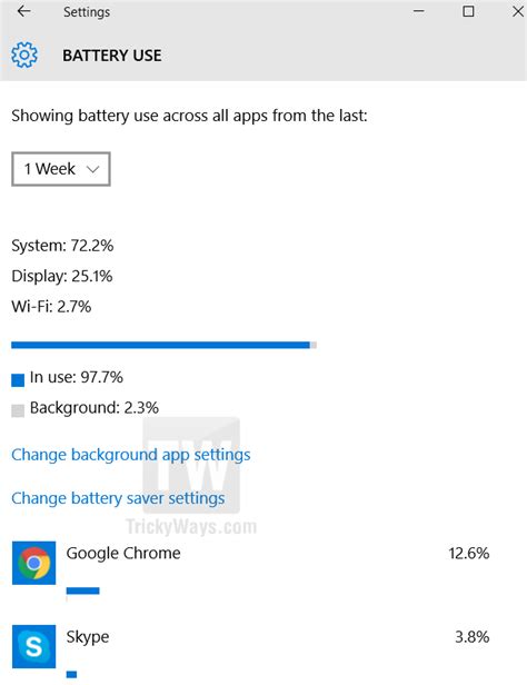 How To Maximize Battery Life Windows 10