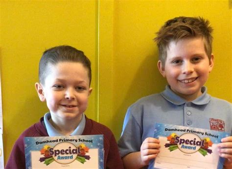 February Literacy And Numeracy Certificate Winners Damhead Primary School