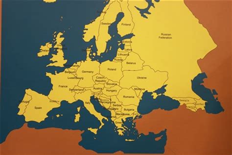 Montessori Materials Labeledflag Map Of Europe