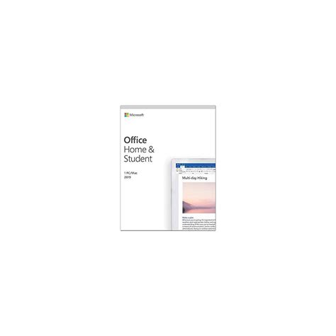 Microsoft Office Home And Student 2019 1 Pc Windows 10 Or Mac
