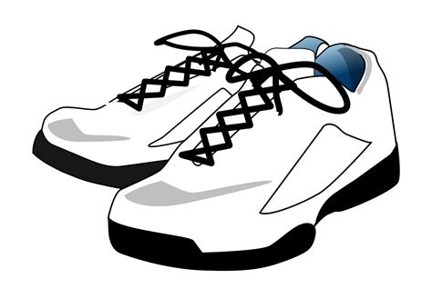 Sneakers Shoes White Tennis Free Vector Graphic On Pixabay