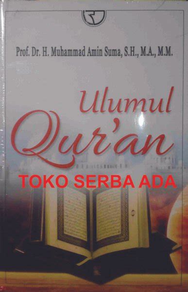 Jual Ulumul Quran H Muhammad Amin Suma Di Lapak Siti Rodiyah Bukalapak