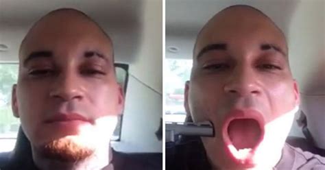 Graphic Vid Rapper Deliberately Shoots Himself In The Face Because He