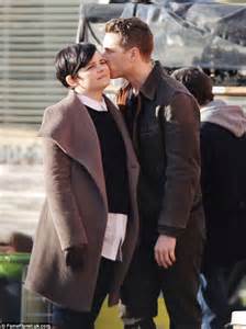 Ginnifer Goodwin Gets A Kiss From Husband Josh Dallas On Once Upon A