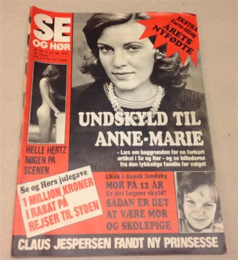 Queen Anne Marie Of Greece King Constantine Ii In Vintage Danish Magazine Picclick