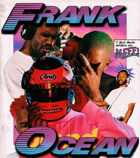 Fran Ocean Edit Frank Ocean Retro Shirt Design Album Art Design