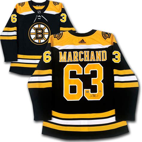 Brad Marchand Autographed Boston Bruins Adidas Pro Jersey Nhl Auctions