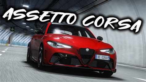 Assetto Corsa Alfa Romeo Giulia Quadrifoglio GTAm 2021 YouTube