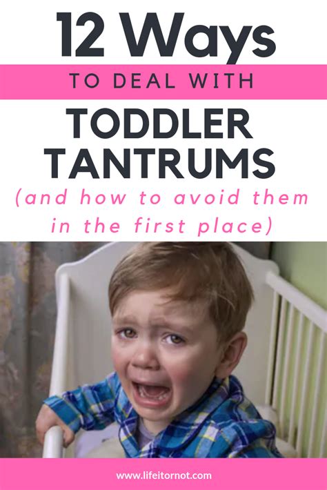 12 Ways To Deal With And Avoid Toddler Tantrums