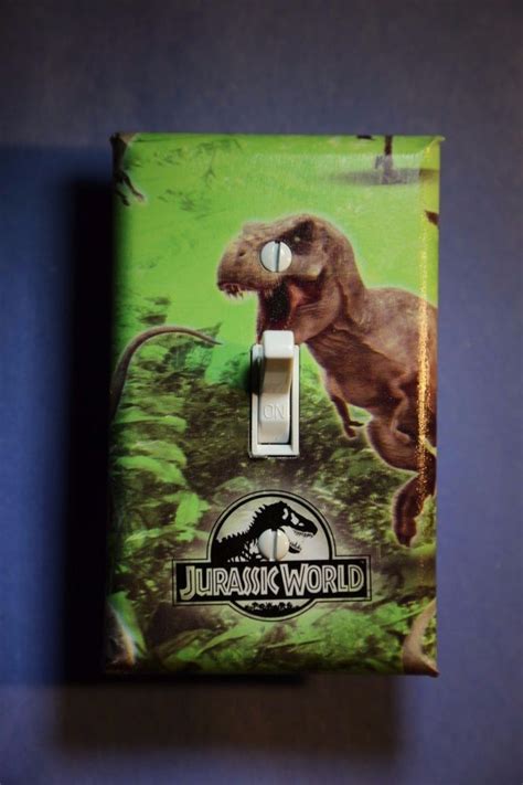 Get it as soon as tue, jun 8. Jurassic World Dinosaur Light Switch Cover boys kids room child decor Dino #Unbranded | Dinosaur ...