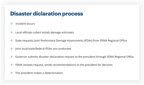 Disaster Declaration Process Steps Pdffiller Blog