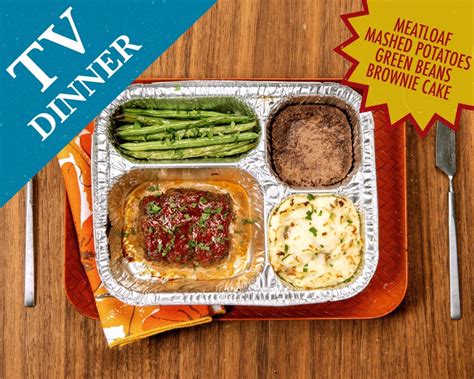 This Emmy Awards Homemade Tv Dinner Recipe Has Meatloaf And Mashed