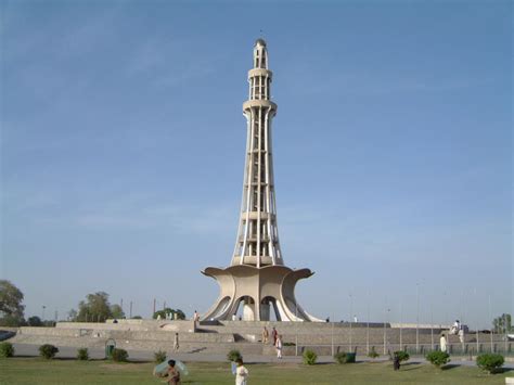 Pakistani Tourism Minar E Pakistan Lahore Wallpapers
