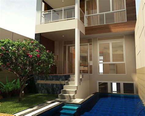 Desainnya yang elegan dan pilihan warnanya yang pas membuat suasana rumah makin indah dan nyaman dihuni. 5 Desain Rumah Minimalis Modern 2 Lantai Yang Unik dan ...