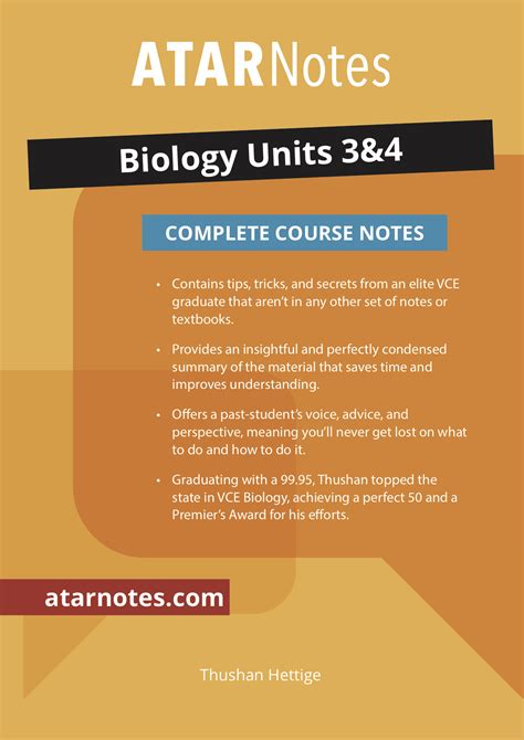 All the apps & games here are for home or personal use only. VCE Biology Notes | Biology Units 3&4 | VCE | ATAR Notes