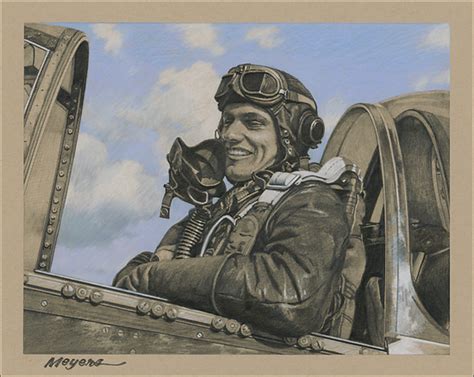Wade Meyers Work Detail 357th Fighter Group Ace C E Bud Anderson