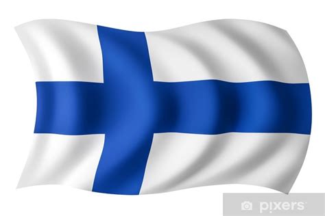 Wall Mural Finland Flag Finnish Flag Pixersca