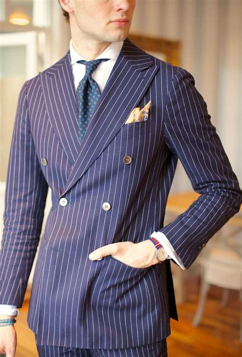 30 Best Pinstripe Suit Images On Pinterest Man Style Men Clothes And