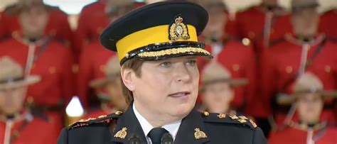 First Female Rcmp Chief Under Fire For Saying Women May Be Less Suited For Mounties The Daily