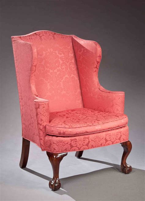 Chippendale Wing Chair Bernard And S Dean Levy