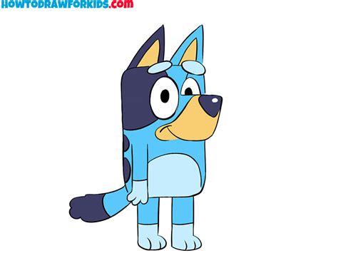 How To Draw Bluey Bluey Colour Draw Digital Art By Curre Apple Okegoal Images And Photos Finder