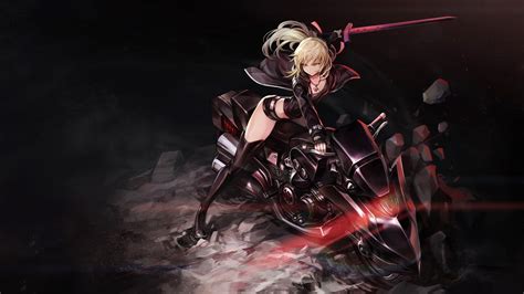 Saber Alter Anime Character Wallpaper Fategrand Order Saber Alter