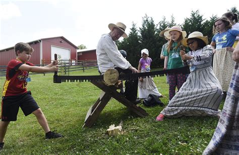 Living History Campers Experience 1800s Life Carroll County Times