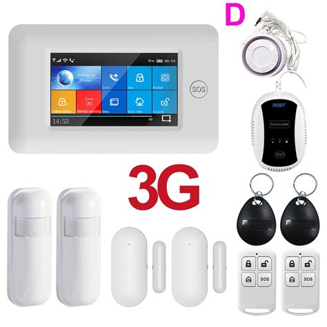 Pgst 3g Ios Android Wifi Wireless House Home Security Alarms System App