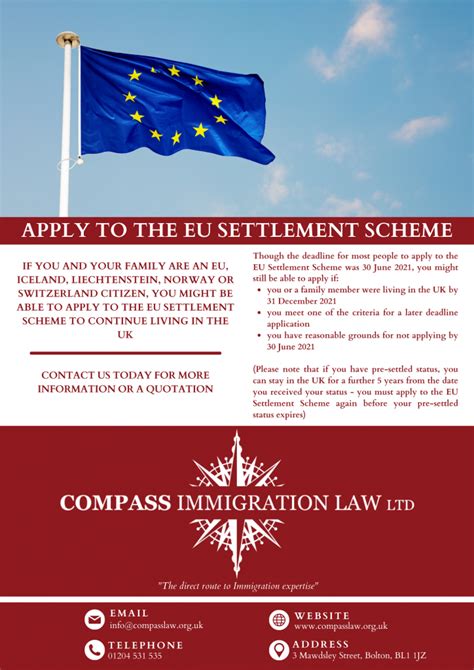 Apply To The Eu Settlement Scheme