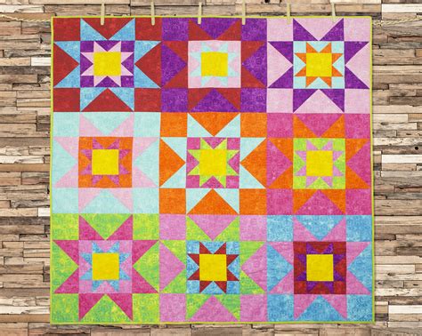 Free Star Quilt Pattern And Giveaway Fabric Editions Blog