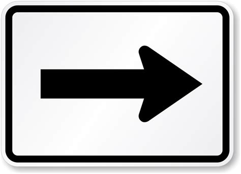 Examples of events where directional signs are especially useful are conferences, fairs, trade shows, large fundraising events, marathons & other races, and concerts. Arrow Directional Signs | MUTCD Arrow Signs