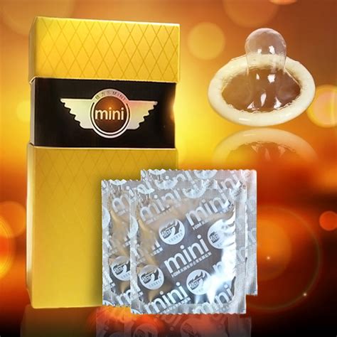 10pcs Men Adult Mini Extra Small Condoms Ultra Thin Tight Trumpet