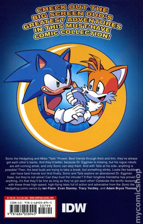 Sonic The Hedgehog Sonic And Tails Best Buds Forever Tpb 2022 Idw