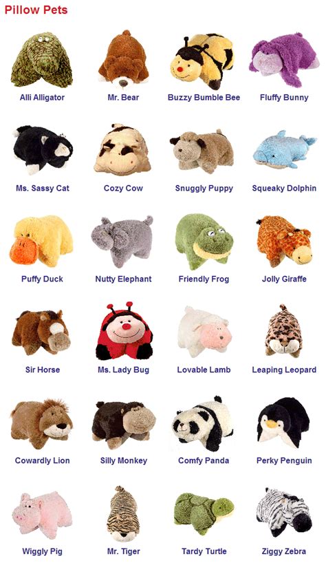 Animal Pillows Cute And Comfy Stuffed Friends