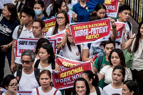 Nurses are valuable in collecting that data, interpreting it correctly and understanding how to act on it. Nurses protest to call for higher salary, better working conditions