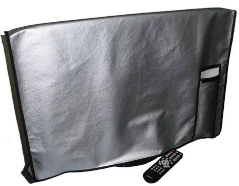 Large Flat Screen Tv Led Hdtv Vinyl Padded Dust Covers With Remote