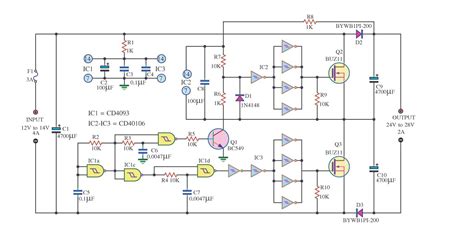 The most observant among you might notice that rv appliances and plumbing are all. Simple DC Converter DC 12V to 24V 2A Circuit Diagram | Electronic Circuits Diagram