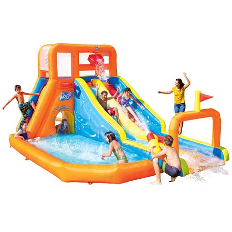 h2ogo 16 7 x 11 2 x 8 8 tsunami waves summit mega water park