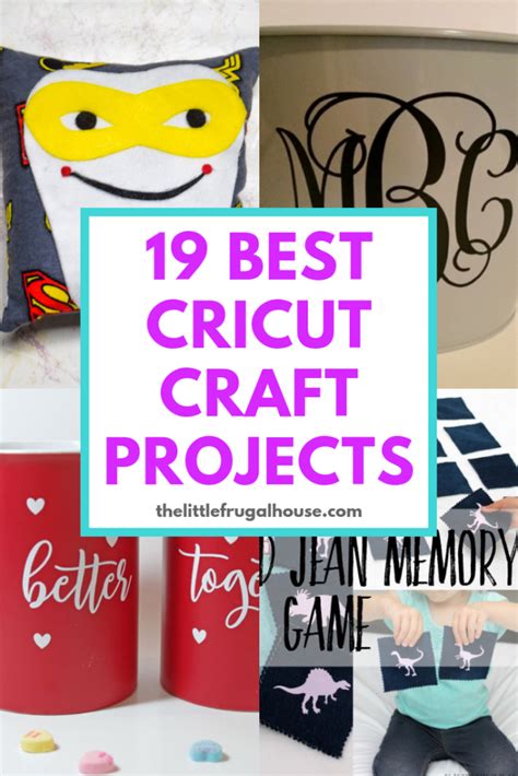 The 19 Best Cricut Craft Diy Projects The Little Frugal House