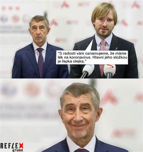 První oběť koronaviru u nás: Satirické koláže na počínání Adama Vojtěcha jako ministra ...