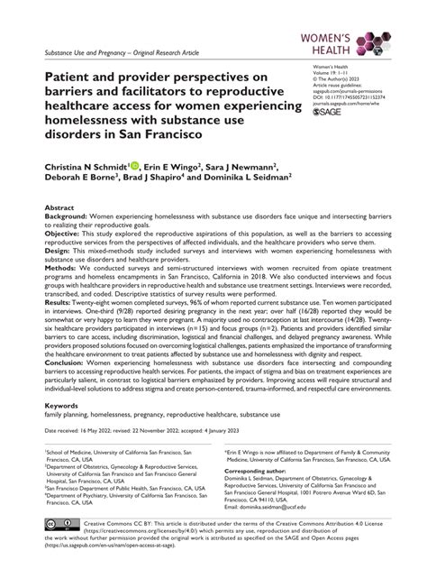 Pdf Patient And Provider Perspectives On Barriers And Facilitators To