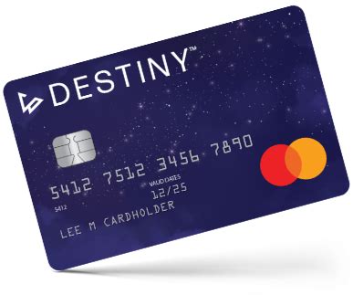 Destiny credit card