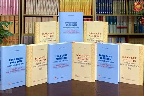 Giới Thiệu Hai Cuốn Sách Của Tổng Bí Thư Nguyễn Phú Trọng Cổng TtĐt Tỉnh Hà Tĩnh