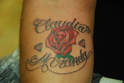 Tattoo Nombre Claudia Miranda Tattoos De Nombres Buen Flickr