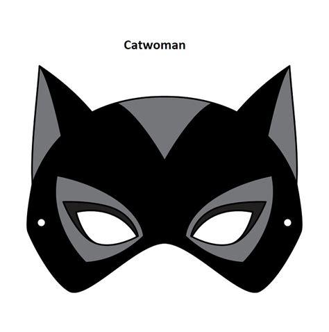 Catwoman Free Printable Mask Oh My Fiesta For Geeks