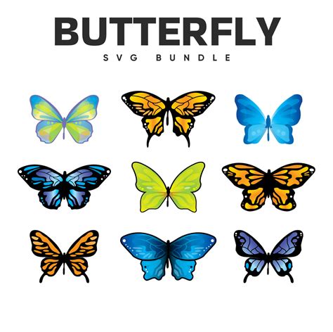 9 Butterfly Svg Free Designs Masterbundles