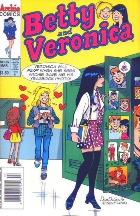 Locker Pinups Betty And Veronica Archie Comics Betty Archie Comics