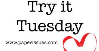 Happy Arty Days: Paper Issues: October Try It Tuesday!
